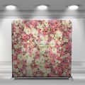 flower pattern tension fabric display backwall